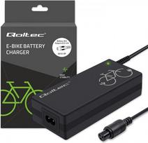 Qoltec Charger for ebike 36V 42V 2A GX12-3Pin