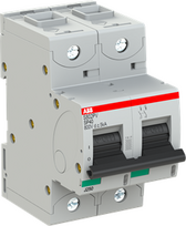 2P B 40A Miniature circuit breaker (MCB) S802PV-SP40 High Performance 2CCF019603R0001 | 7612271471316