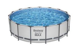 Frame pool Bestway Steel Pro Max Set 457x122 cm, with filter pump and accessories (56438)