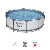 Frame pool Bestway Steel Pro Max Set 366х100 cm, with filter pump and accessories (56418)