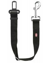 Trixie juodas pavadėlis automobilyje šuniui prisegti 45-70 cm x 25 mm