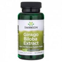 Swanson GINKGO BILOBA 60 mg N120 maisto papildas