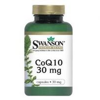 Swanson Premium Brand Kofermentas CoQ10  30MG N60, maisto papildas
