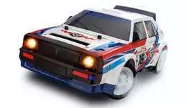 RC Car Drift Rallye 1:16 white/blue/red
