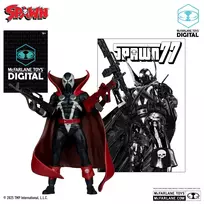 „McFarlane“ „Spawn“ figūrėlė su komiksu, 7 colių