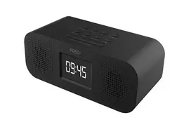 „Xoro“ žadintuvas su radiju, „Bluetooth“, spalvotu ekranu ir stereo garsiakalbiais.