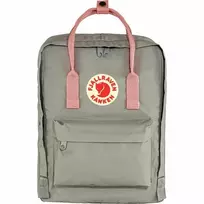 „Fjallraven Kanken“ miesto kuprinė – rūko spalvos / rožinė