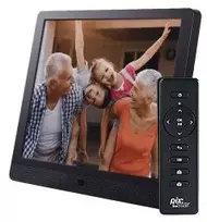 „Pix-Star“ skaitmeninė nuotraukų rėmelė, 15 colių / 1 USB jungtis / juoda