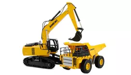 Set Kipper & Excavator 1:24 RTR 6+