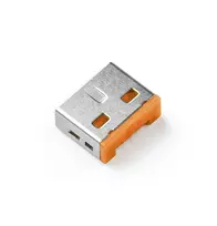 Smartkeeper UL03P2OR jungčių blokatorius Prievadų blokatorius USB A tipo Oranžinė Plastikas 100 vnt