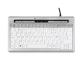BakkerElkhuizen S-board 840 klaviatūra Biuras USB QWERTY Anglų (JK) Šviesiai Žalia, Balta