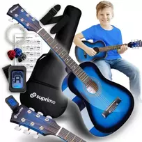 SUPRIMO JRA SET BB akustinė gitara 1/4, mėlynos spalvos