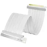 TRYX STRING PCIe 5.0 x16 jungiamasis kabelis, 200 mm – baltas