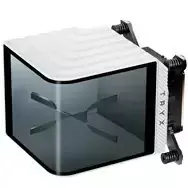 CPU Water Block TRYX Panorama white