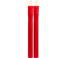 Eglo 411505 - Rinkinys 2x LED žvakės PRESSE LED/1xAAA, raudonos