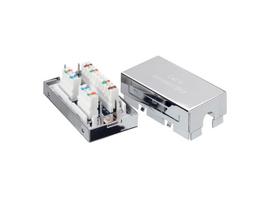 Equip Shielded Cat6 connector, 22-26AWG, T568A/B, Polyethylene jacket