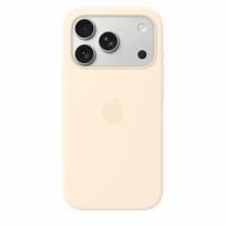 APPLE iPhone 17 Pro Silicone Case with MagSafe in Vanilla