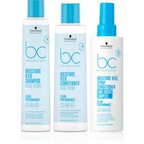 Schwarzkopf Professional BC Bonacure Moisture Kick rinkinys maitinamojo ir drėkinamojo poveikio