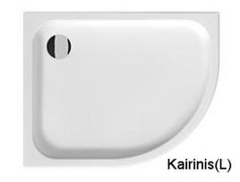 Jika keraminis dušo padėklas 100x80 L/R, antislip