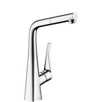 Maišytuvas virtuvei Hansgrohe Metris, su ištraukiamu dušeliu