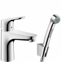 Maišytuvas praustuvui su bide dušeliu Hansgrohe Focus E2