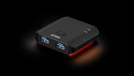 Aten 2 x 2-Port USB 3.2 Gen 1  Peripheral Sharing Switch
