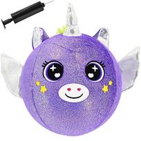 Emocijų Kamuolys 23 Cm Su Rankenomis Violetinė
