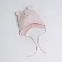 Vilaurita surišama kepurytė art.53, 40, 44 cm. : Dydžiai - 40, Spalva - Rožinė