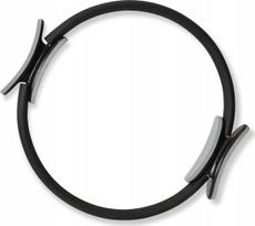 Pilates treniruočių žiedas, suaugusiems Master, 37 cm, juoda sp.