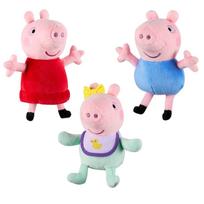 Pliušinis žaislas kiaulė Peppa Pig P08448, (spalva/dizainas parenkami atsitiktine tvarka), 15 cm