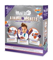 Žaislinis laboratorijos rinkinys, magnetinis Buki France Mini Lab Magnets, įvairių spalvų