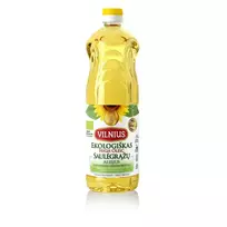 Ekologiškas saulėgrąžų aliejus VILNIUS High Oleic, 1L