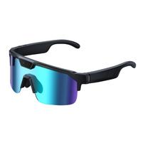 ZEBLAZE Q01 mėlyni AI sporto akiniai nuo saulės