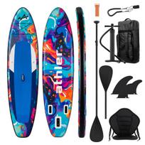 Irklentė Athler Cobia 320 Blue – pripučiama SUP lenta su kėdute ir irklu, 320 cm