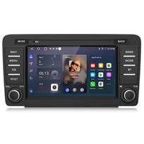 android 8 colių automobilinis radijo Junsun skoda octavia II 1Z3 1Z5 2004-2013 gps navi wifi carplay bt fm rds swc dsp 2gb+64gb