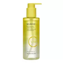 Holika Holika Gold Kiwi Vita C+ Brightening Cleansing Oil – skaistinantis valomasis aliejus su vitaminu C, 200 ml.