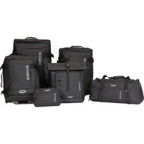**WINGS ROOK 6in1 reisikohvrite komplekt – 3 pehmet kohvrit, rullitav seljakott, reisikott ja kosmeetikakott veekindlast 900D TPU materjalist**