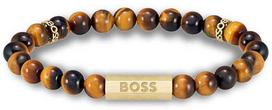 Hugo Boss Madinga karoliukų apyrankė su tigro akimi Sphere 1580661
