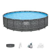 Karkasinis baseinas Bestway APX 365, 671cm x 132cm, su filtru