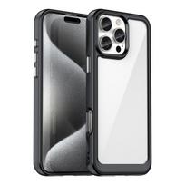 Outer Space“ dėklas su gelio rėmeliu iPhone 16 Pro“ – juodas