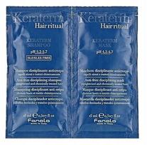 Rinkinys Fanola Keraterm: šampūnas, 15 ml + kaukė, 15 ml