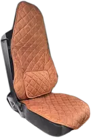 Sėdynės užtiesalas StyleTruck VELVET rudas 1vnt.