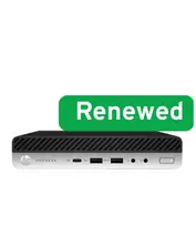 „Komputer HP RENEW“ | A klasė | „ProDesk 600 G4“ stacionarus mini kompiuteris | „Intel Core i3“ | „i3-8100T“ | 8GB | SSD | 128GB | „Intel UHD Graphics 630“ |