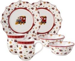 Villeroy & Boch kalėdinis indų rinkinys Toy's Delight, 6 vnt.