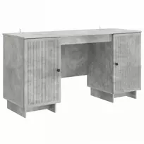 Stalas Betono pilka Apdirbta mediena 142,5 x 50 x 75 cm