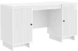 Stalas Itin blizgi balta Apdirbta mediena 142,5 x 50 x 75 cm
