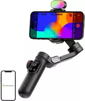 Gimbal Stabilizatorius - AOCHUAN Smart X Pro 3-Ašių Stabilizavimas, 3200 mAh Baterija, RGB Apšvietimas Juodas
