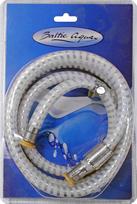Dušo žarna FLEX S-1 150cm Balta