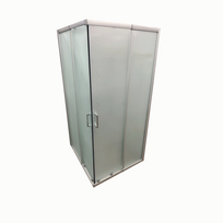 Dušo kabina ET-3020 MT Reguliuojama 70-90x70-90 cm Matinis stiklas