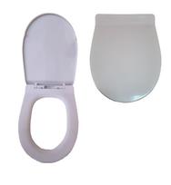 Klozeto dangtis EF-J928 Lėtai nusileidžiantis, baltas